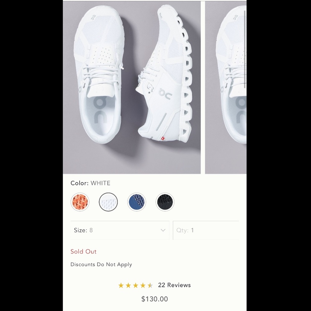 On Cloud Running Sneakers